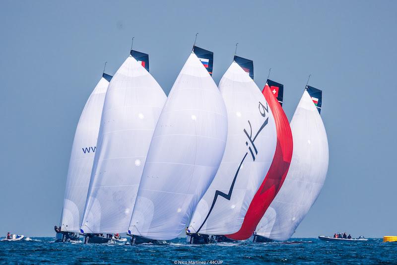 2023 44Cup Oman - Day 3 photo copyright Nico Martinez / MartinezStudio taken at  and featuring the RC44 class