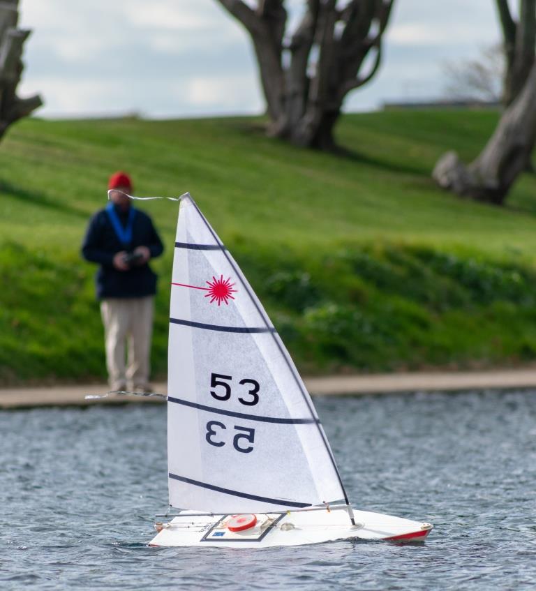 RC Laser Nationals and TT at Gosport photo copyright Amy Brown taken at Gosport Model Yacht & Boat Club and featuring the RC Laser class