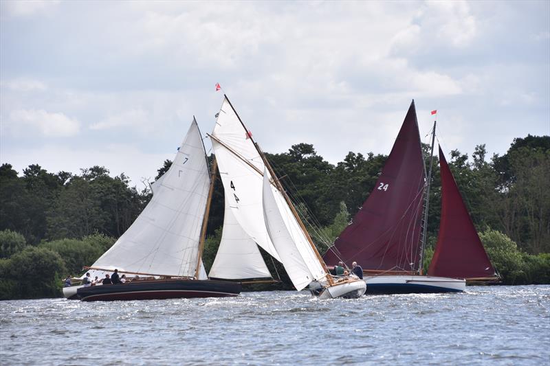 River Cruiser Class Weekend at Norfolk Broads YC photo copyright Trish Barnes taken at Norfolk Broads Yacht Club and featuring the River Cruiser class