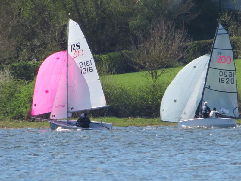 Bainbridge Staunton Blaster photo copyright Ann Nugent taken at Staunton Harold Sailing Club and featuring the RS200 class