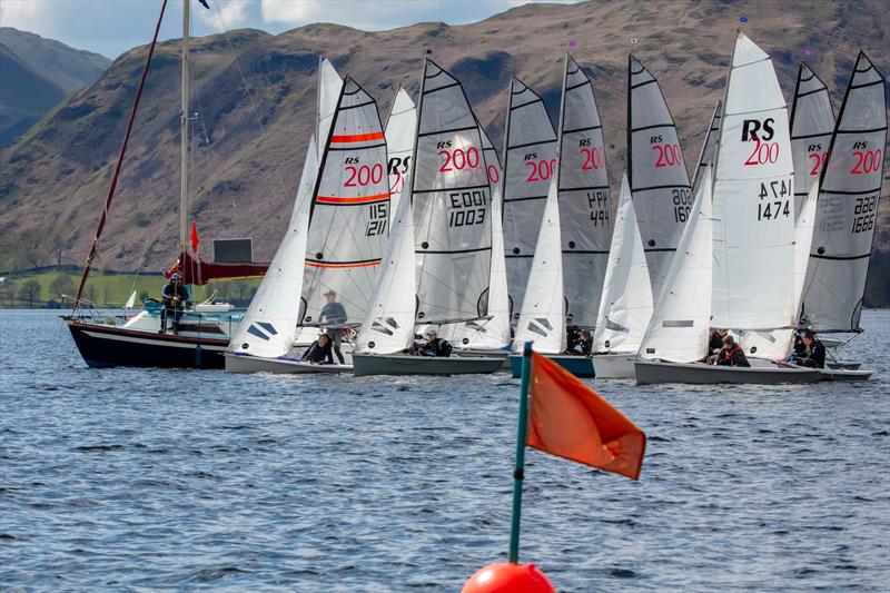 Ullswater Yacht Club Daffodil Regatta photo copyright Tim Olin / www.olinphoto.co.uk taken at Ullswater Yacht Club and featuring the RS200 class