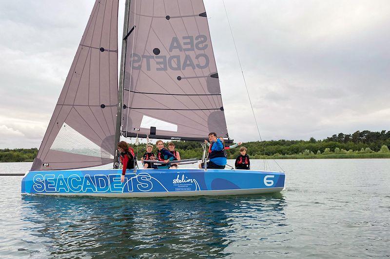 Scarborough Yacht Club partnership with Scarborough Sea Cadets and The North Yorkshire Water Park photo copyright SYC taken at Scarborough Yacht Club and featuring the RS21 class