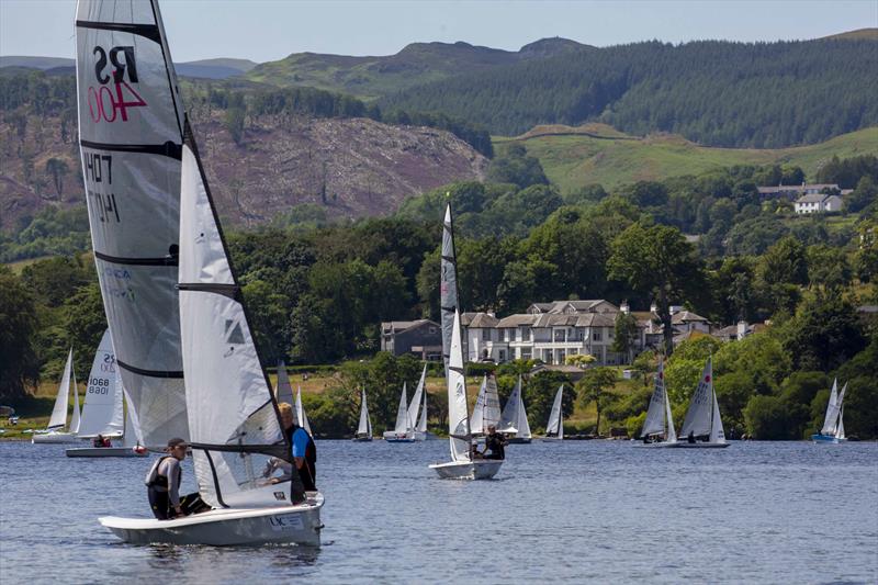 Boats racing on Ullswater at the Birkett in July - photo © Tim Olin / www.olinphoto.co.uk