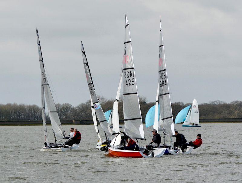 Bough Beech SC Icicle Open Series photo copyright Debbie Maynard taken at Bough Beech Sailing Club and featuring the RS400 class