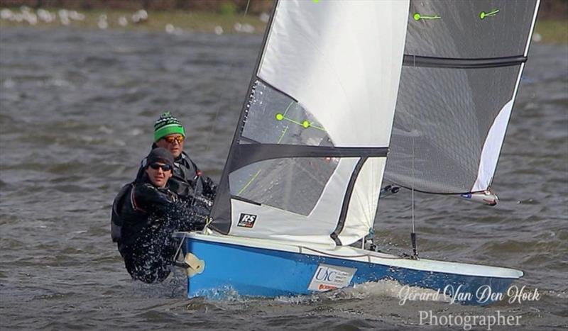 Chris Pickles and Matt Sharman - RS400 Rope4Boats and Rooster Winter Championship photo copyright Gerard van den Hoek taken at Leigh & Lowton Sailing Club and featuring the RS400 class