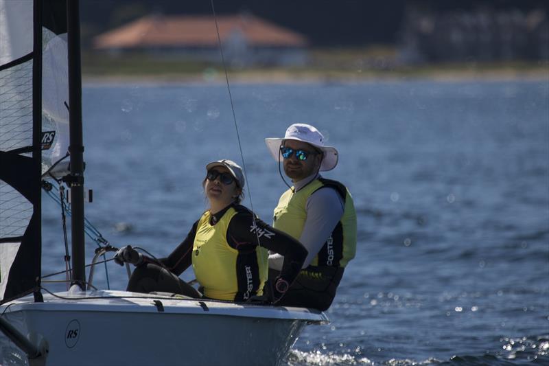Chris Eames and Rachel Tilley photo copyright Steve Fraser taken at  and featuring the RS400 class