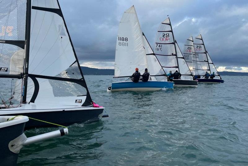 Bosun Bob's/Rockshore RS400 Winter Series day 5 photo copyright Calum Dalzel taken at Royal North of Ireland Yacht Club and featuring the RS400 class