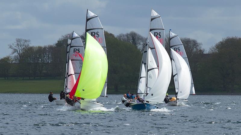 Herd downwind - RS400 Harken Sprints - photo © Mark Coupar