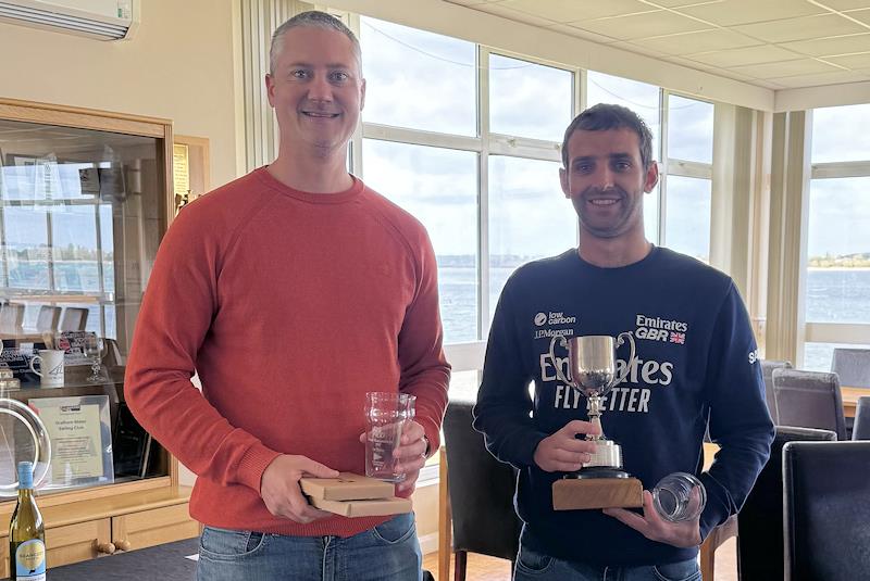 Sam Knight and Chris Bownes win the RS400 Inland Championship at Grafham - photo © Lizzie Cattermole