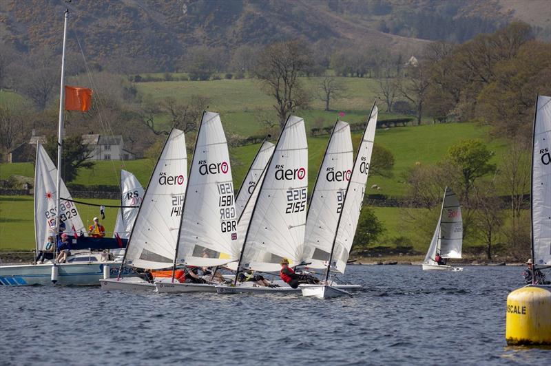 Aeros at the Daffodil Regatta 2019 photo copyright Tim Olin / www.olinphoto.co.uk taken at Ullswater Yacht Club and featuring the  class