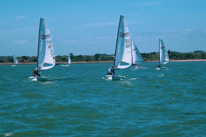 Lymington Town SC Open in Hampshire, UK photo copyright Giles Thornton / LTSC taken at Lymington Town Sailing Club and featuring the RS Aero class