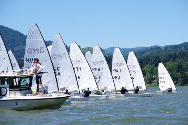 RS Aero Worlds at Cascade Locks, Oregon day 1 photo copyright Bill Symes taken at Columbia Gorge Racing Association and featuring the  class