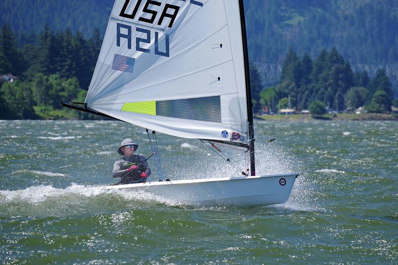 RS Aero Worlds at Cascade Locks, Oregon day 5 photo copyright Bill Symes taken at Columbia Gorge Racing Association and featuring the  class