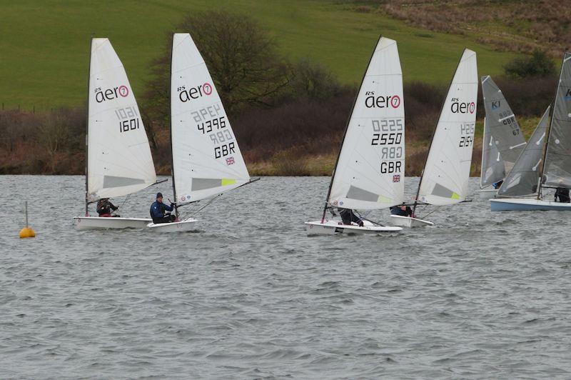 Exmoor Beastie pursuit race at Wimbleball photo copyright Tim Moss taken at Wimbleball Sailing Club and featuring the RS Aero 7 class