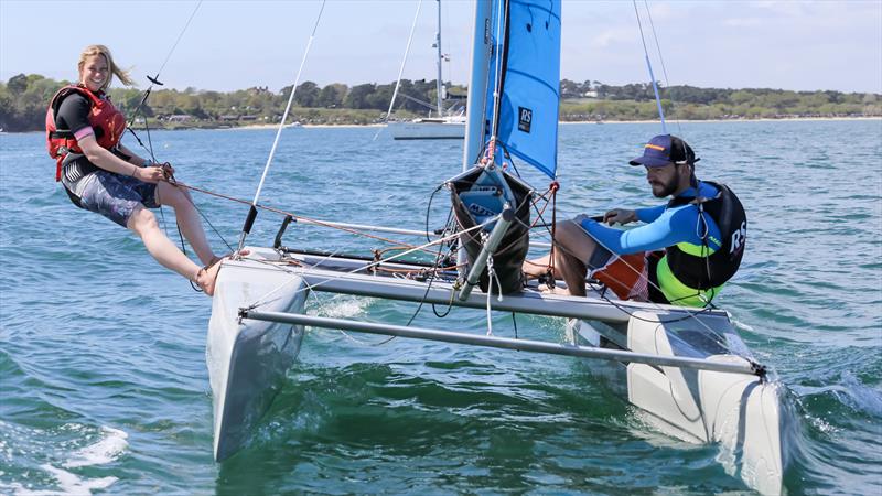 RS CAT14: A joy to sail with fine balance and performance photo copyright Phil Jackson taken at Wakatere Boating Club and featuring the RS Cat14 class