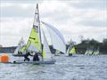 Ben and Tom during the RS Feva Inlands and GP5 at Draycote Water © Phil Rydin-Orwin