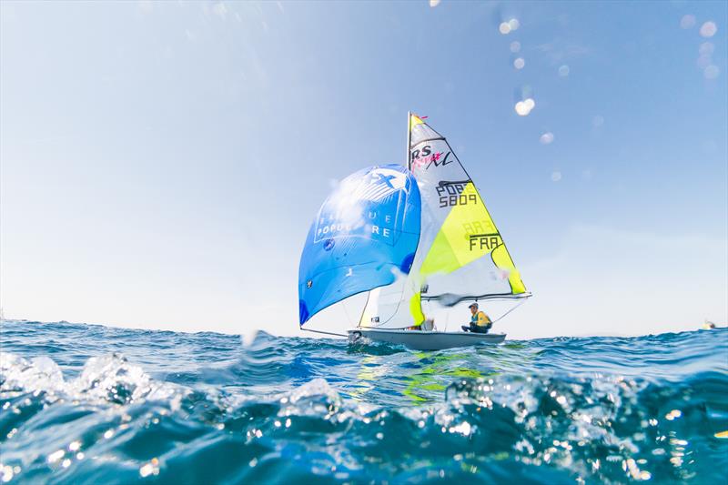 Day 2 of the RS Feva World Championships in Follonica photo copyright DigitalSailing taken at Gruppo Vela L.N.I. Follonica and featuring the RS Feva class