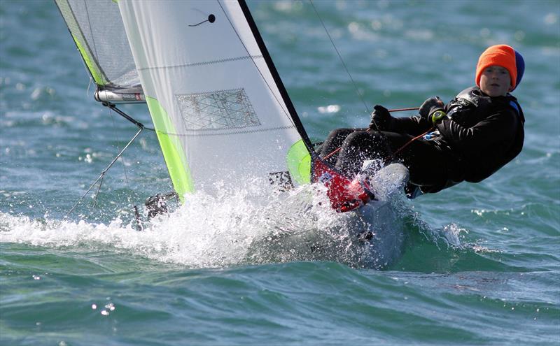 2020 South & Southwest British Youth Sailing Regional Junior Championships photo copyright Mark Jardine / YachtsandYachting.com taken at Weymouth & Portland Sailing Academy and featuring the RS Feva class