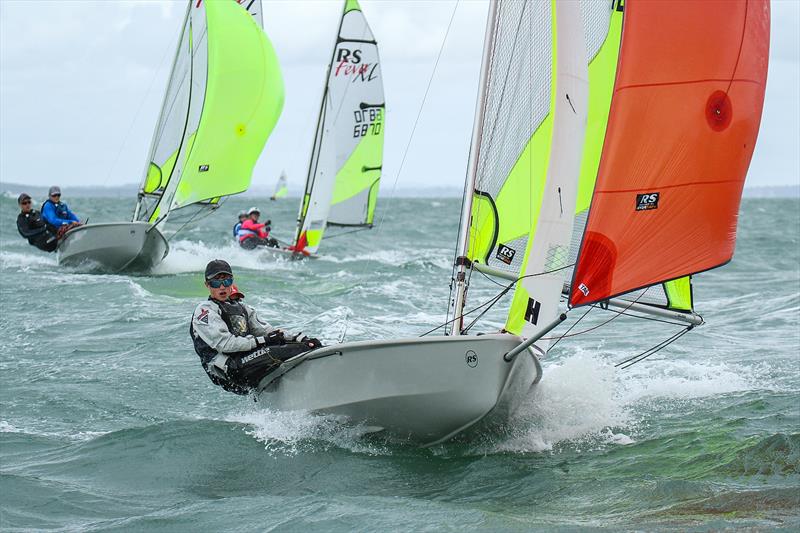 Day 1 - 2019 RS Feva NZ National Championships - Torbay Sailing Club - 30 March 2019 - photo © Richard Gladwell