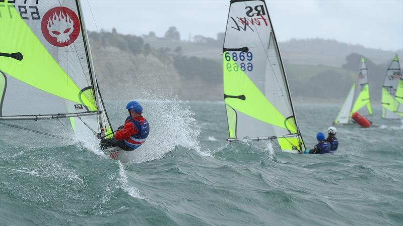 Day 1 - 2019 RS Feva NZ National Championships - Torbay Sailing Club - 30 March 2019 - photo © Richard Gladwell