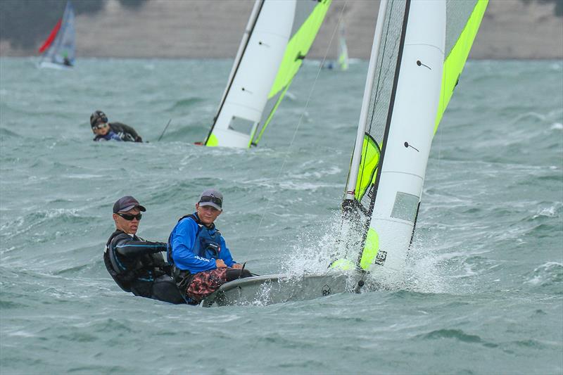 Day 1 - 2019 RS Feva NZ National Championships - Torbay Sailing Club - 30 March 2019 photo copyright Richard Gladwell taken at Torbay Sailing Club and featuring the RS Feva class