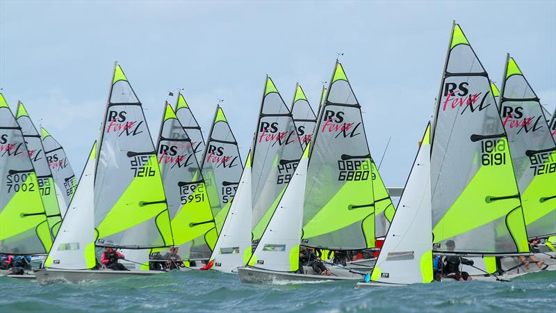 Day 1 - 2019 RS Feva NZ National Championships - Torbay Sailing Club - 30 March 2019 - photo © Richard Gladwell