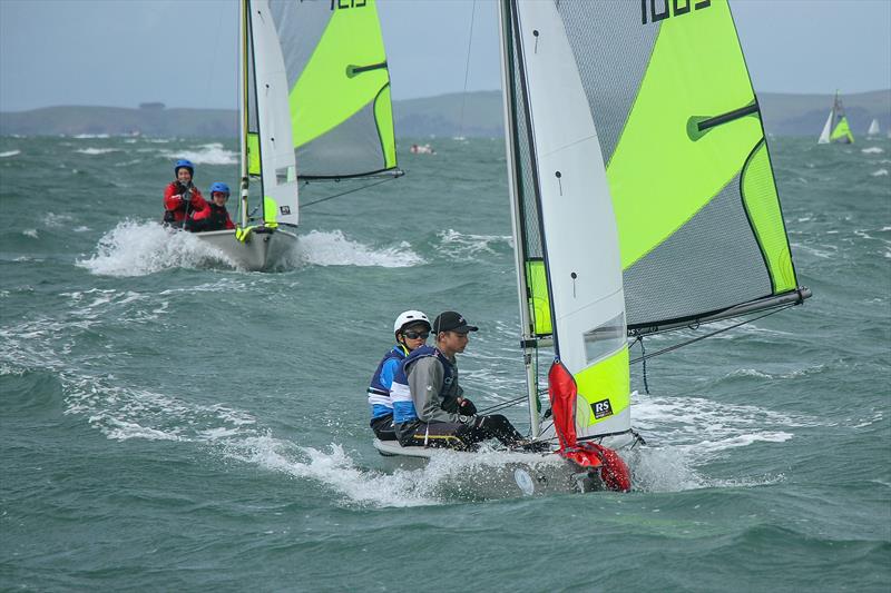 Day 1 - 2019 RS Feva NZ National Championships - Torbay Sailing Club - 30 March 2019 - photo © Richard Gladwell