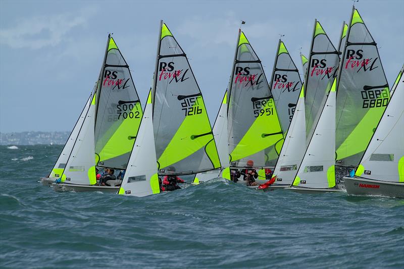 Day 1 - 2019 RS Feva NZ National Championships - Torbay Sailing Club - 30 March 2019 - photo © Richard Gladwell