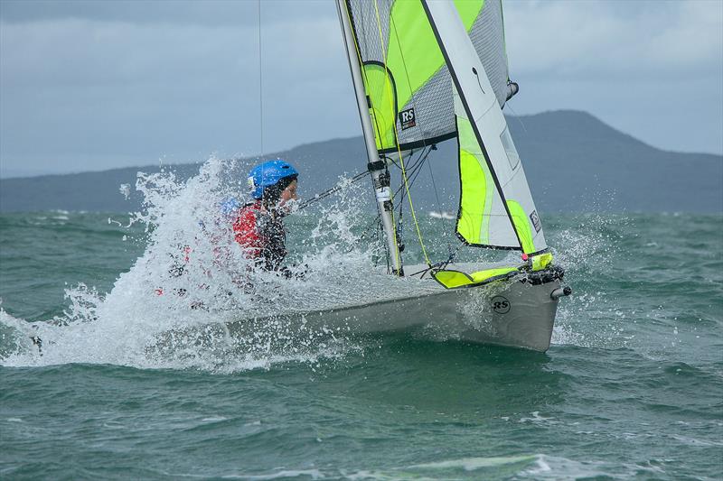 Day 1 - 2019 RS Feva NZ National Championships - Torbay Sailing Club - 30 March 2019 - photo © Richard Gladwell