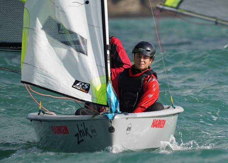 Day 2, RS Feva New Zealand Nationals, Torbay Sailing Club - March 31, 2019 - photo © Denis Garner