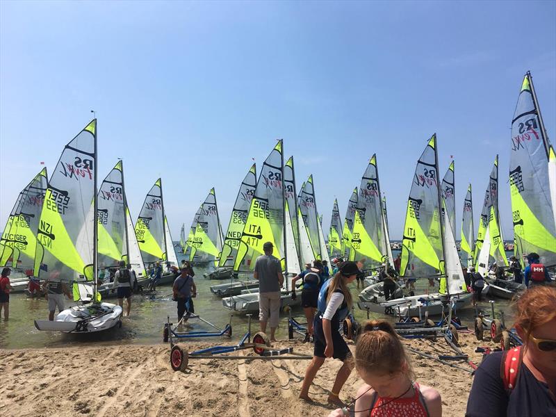 World Championship fleet launch at Follinica, Tuscany, Italy - photo © Elena Giolai / Fraglia Vela Riva