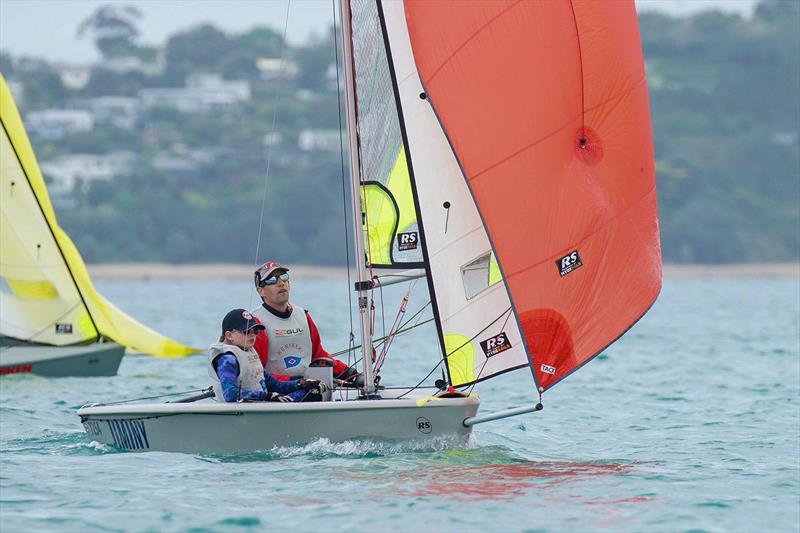 RS Feva North Island Championships, October 2019 photo copyright NZ Sailcraft taken at Manly Sailing Club and featuring the RS Feva class