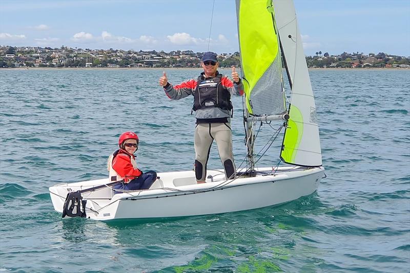 RS Feva North Island Championships, October 2019 photo copyright NZ Sailcraft taken at Manly Sailing Club and featuring the RS Feva class