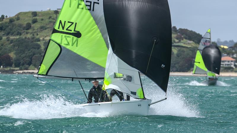 RS Feva 2020 NZ National Championship, Wakatere Boating Club - December 13, 2020 photo copyright Richard Gladwell / Sail-World.com taken at Wakatere Boating Club and featuring the RS Feva class