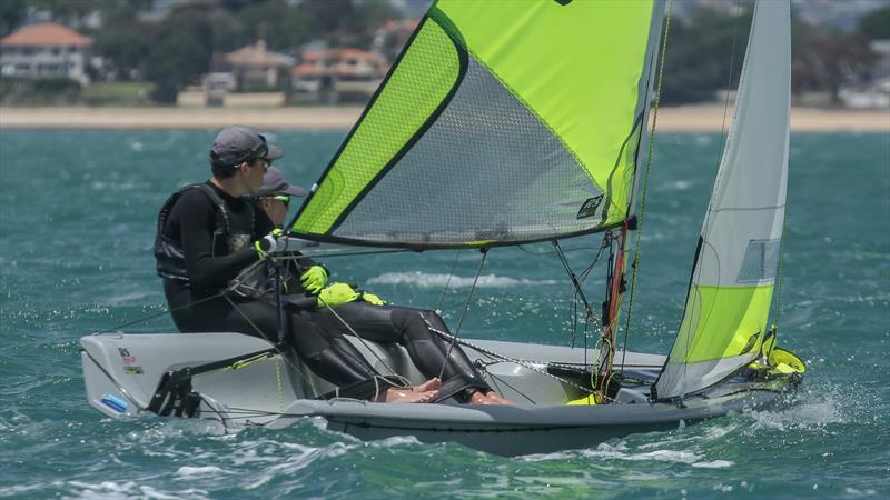 RS Feva 2020 NZ National Championship, Wakatere Boating Club - December 13, 2020 - photo © Richard Gladwell / Sail-World.com