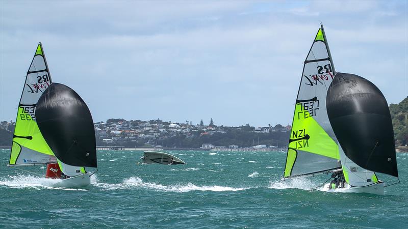 RS Feva 2020 NZ National Championship, Wakatere Boating Club - December 13, 2020 - photo © Richard Gladwell / Sail-World.com