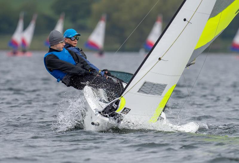 2022 Eric Twiname Junior Championships at Rutland photo copyright Will Carson / RYA taken at Rutland Sailing Club and featuring the RS Feva class