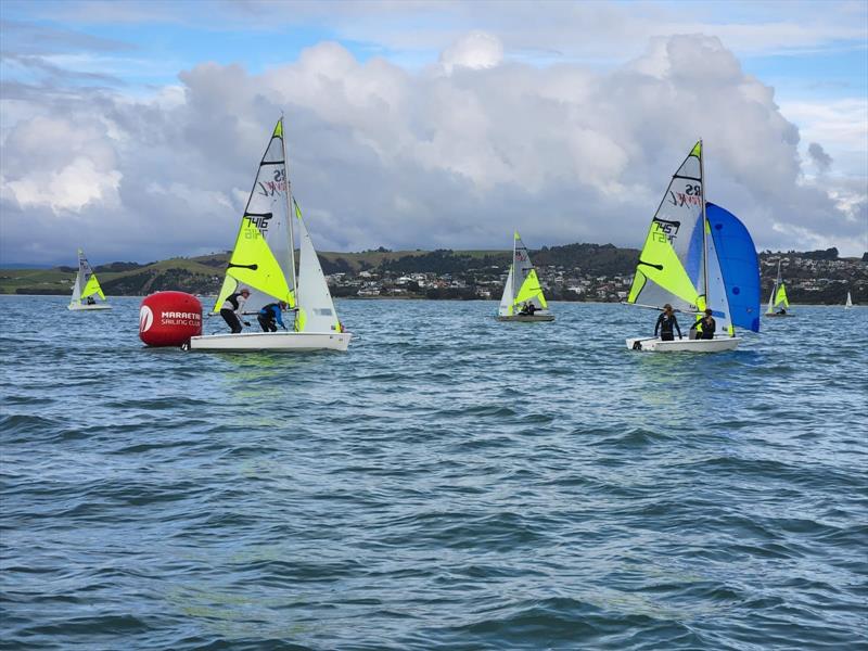 RS Feva Winter Championships, Maraetai Sailing Club, June 2022 photo copyright Maraetai Sailing Club taken at  and featuring the RS Feva class