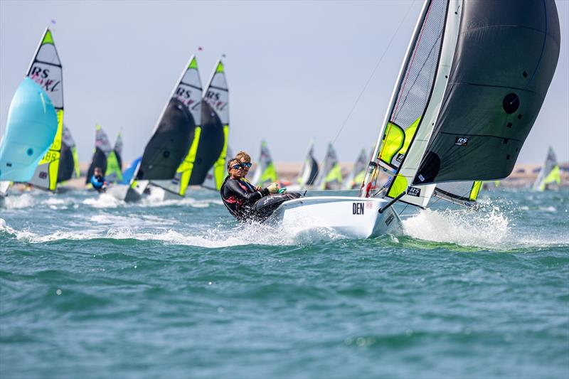 RS Feva Worlds at the RS Games - Day 2 - Weymouth UK - July 2022 photo copyright Phil Jackson / Digital Sailing taken at Weymouth & Portland Sailing Academy and featuring the RS Feva class