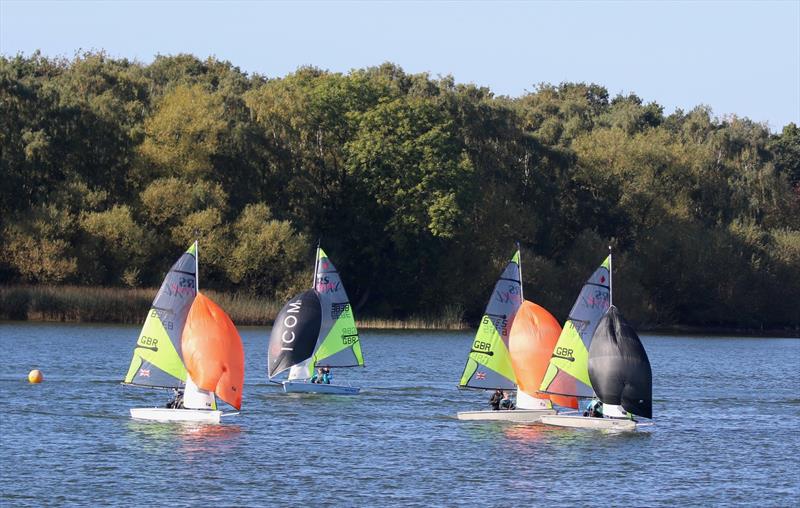 RS Feva SBS Trailers Midland Traveller at South Staffs photo copyright Steve Angell taken at South Staffordshire Sailing Club and featuring the RS Feva class