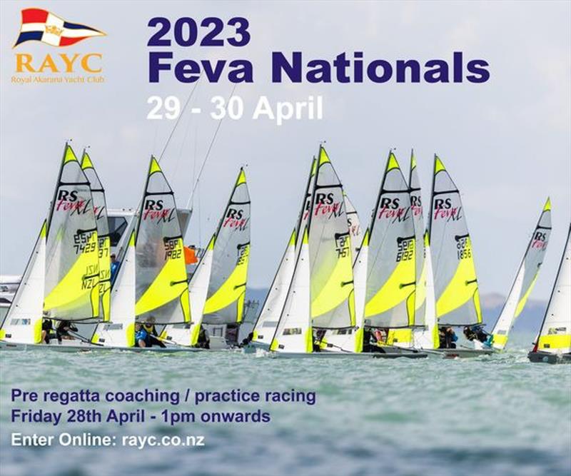 RS Feva Nationals coming April 29-30 At Royal Akarana YC - photo © NZ Sailcraft