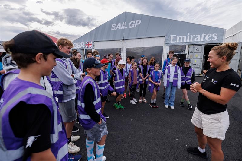  Inspire RS Sailing program - ITM New Zealand Sail Grand Prix in Christchurch photo copyright Felix Diemer/SailGP taken at Naval Point Club Lyttelton and featuring the RS Feva class