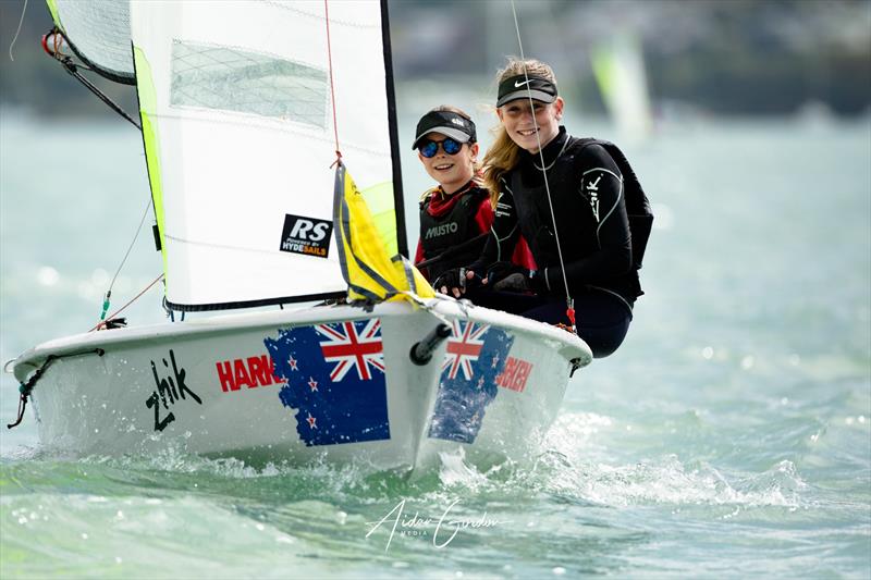 South Island RS Feva Championships - part of the Inspire RS Sailing program - ITM New Zealand Sail Grand Prix in Christchurch - photo © Clint Thambi/Aidan Gordon Photography