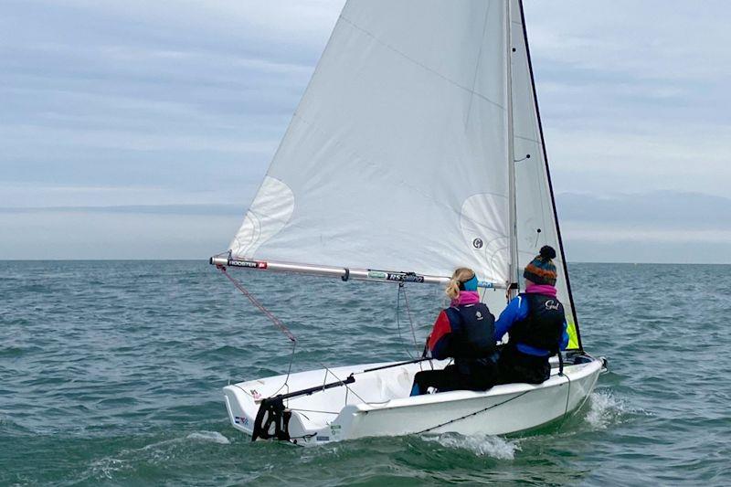 All Girls Training Day with KSSA, The Magena Project and Downs SC photo copyright Emma Mcfarlane taken at Downs Sailing Club and featuring the RS Feva class