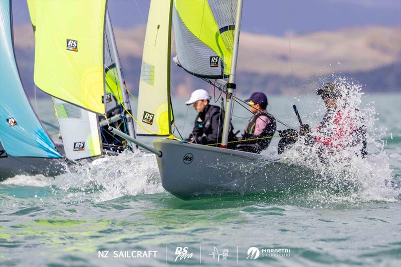 New Zealand RS Feva Nationals - Day 2 - April 14, 2024 -0 Maraetai Sailing Club - photo © Suellen Hurling