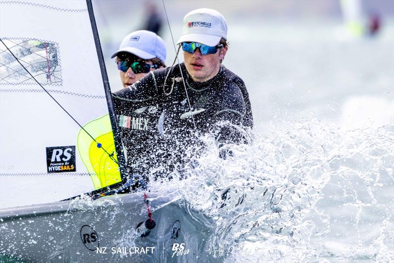 New Zealand RS Feva Nationals - Day 2 - April 14, 2024 -0 Maraetai Sailing Club photo copyright Suellen Hurling taken at  and featuring the RS Feva class