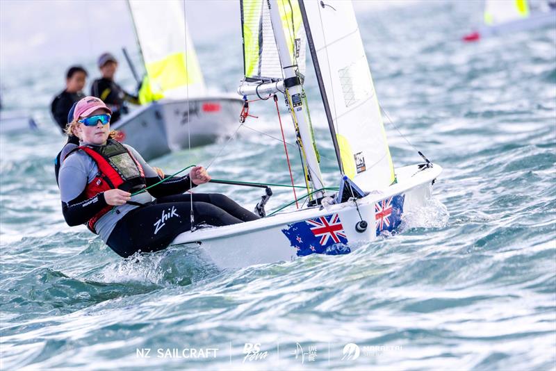 New Zealand RS Feva Nationals - Day 2 - April 14, 2024 -0 Maraetai Sailing Club photo copyright Suellen Hurling taken at  and featuring the RS Feva class