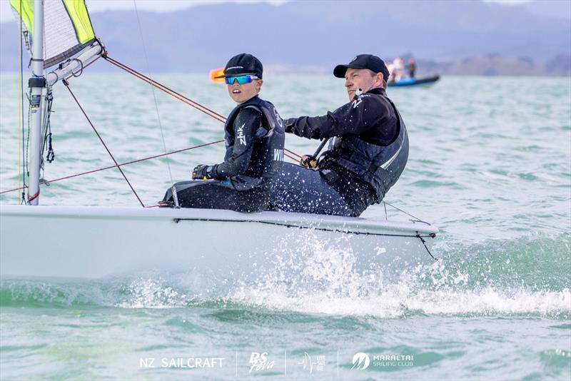 New Zealand RS Feva Nationals - Day 2 - April 14, 2024 -0 Maraetai Sailing Club photo copyright Suellen Hurling taken at  and featuring the RS Feva class