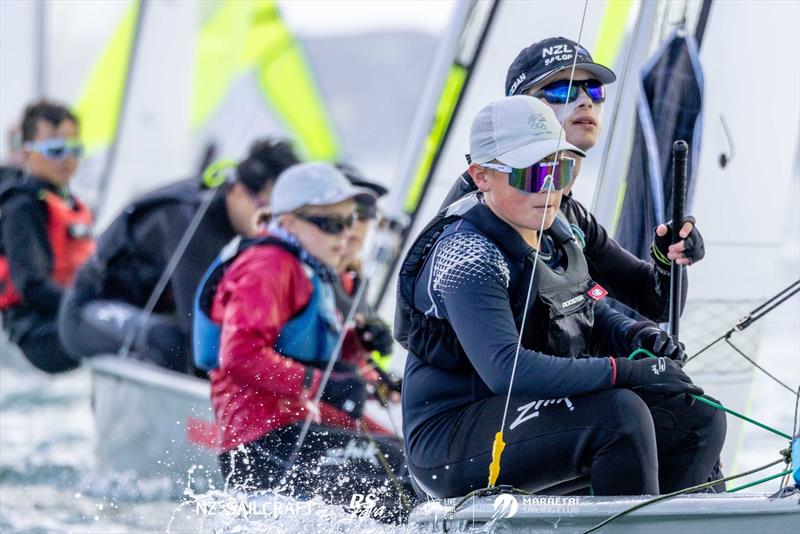 New Zealand RS Feva Nationals - Day 2 - April 14, 2024 -0 Maraetai Sailing Club photo copyright Suellen Hurling taken at  and featuring the RS Feva class