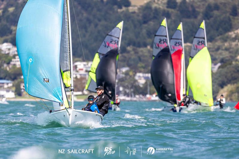 New Zealand RS Feva Nationals - Day 2 - April 14, 2024 -0 Maraetai Sailing Club - photo © Suellen Hurling